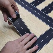 Tape Autoweg &ndash; 8 meter speeltape straat voor kinderen