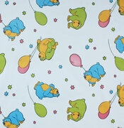 Plakfolie beren ballonnen 45x200cm