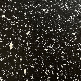 Plakfolie graniet zwart-zilver 45x200cm