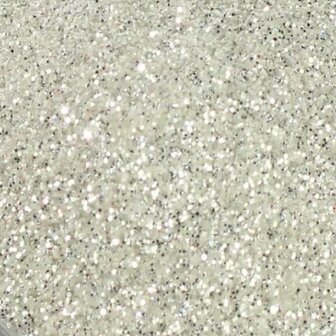Coupon: Glitter plakfolie beach sand zilver 75cm x 122cm.