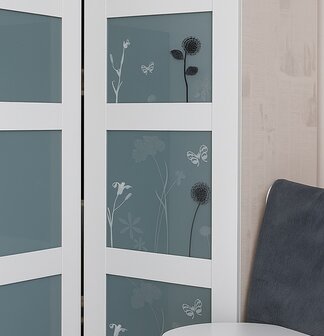 DC-Fix statische raamfolie flower/butterfly (45x150cm)