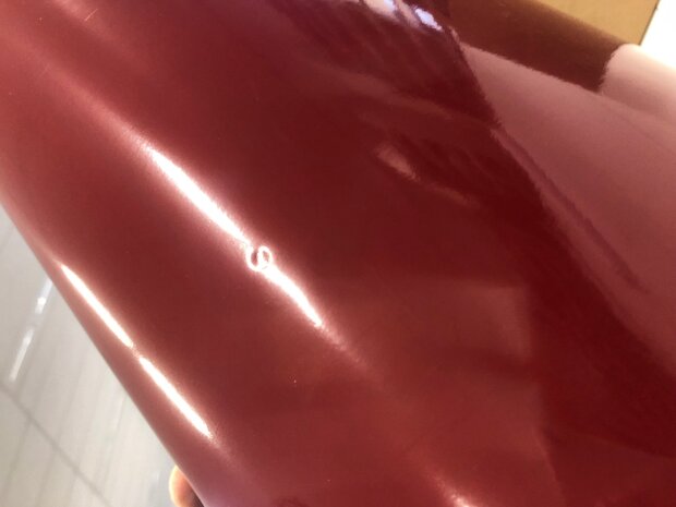 Coupon: Aslan plakfolie glans purper rood 350x122 cm (B-KEUS)