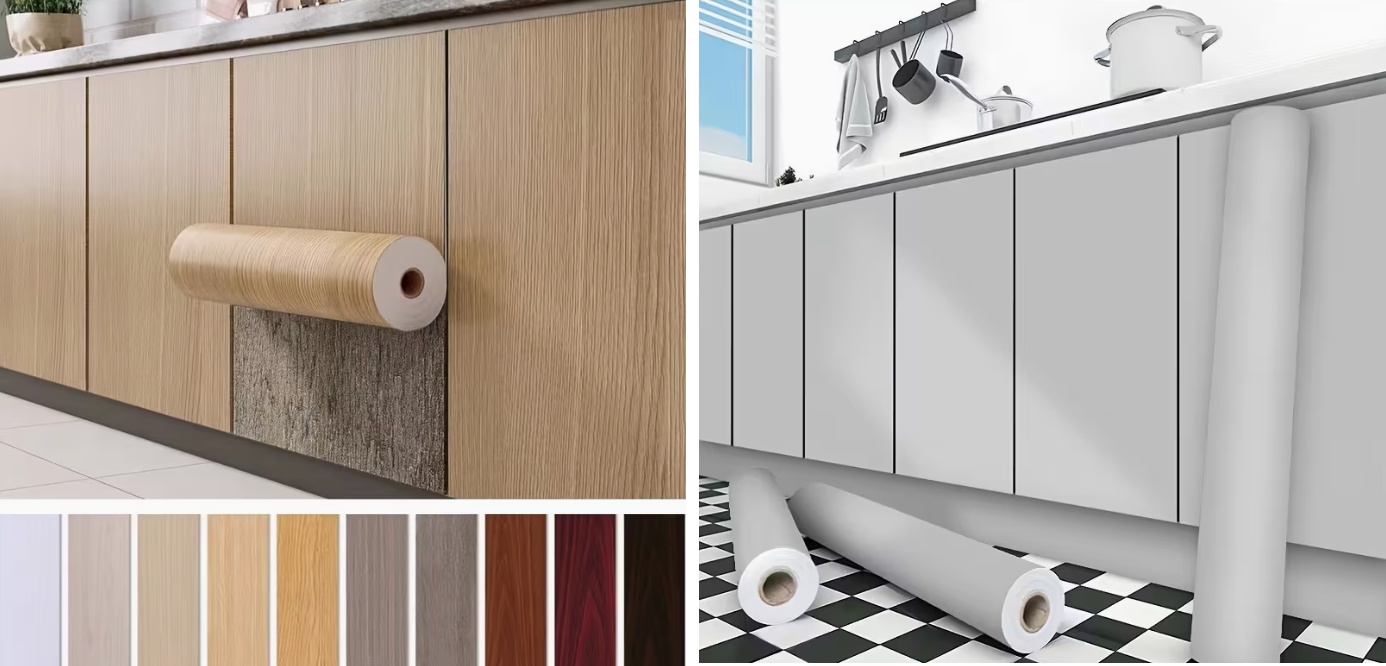 nieuwe keuken goedkoop met wrapfolie