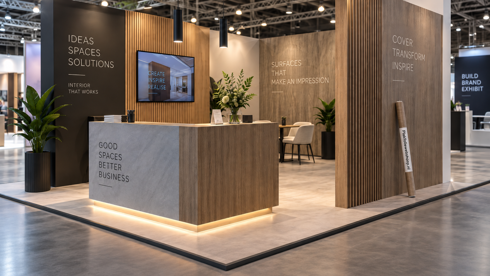 beursstand wrappen