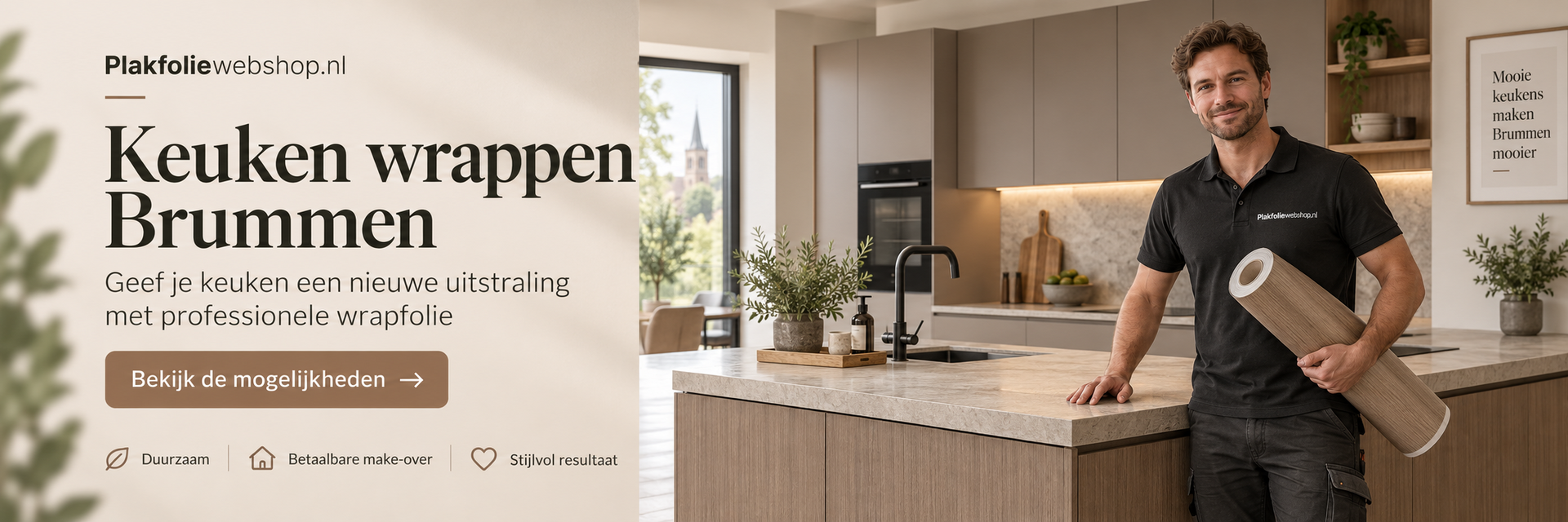 keuken wrappen brummen