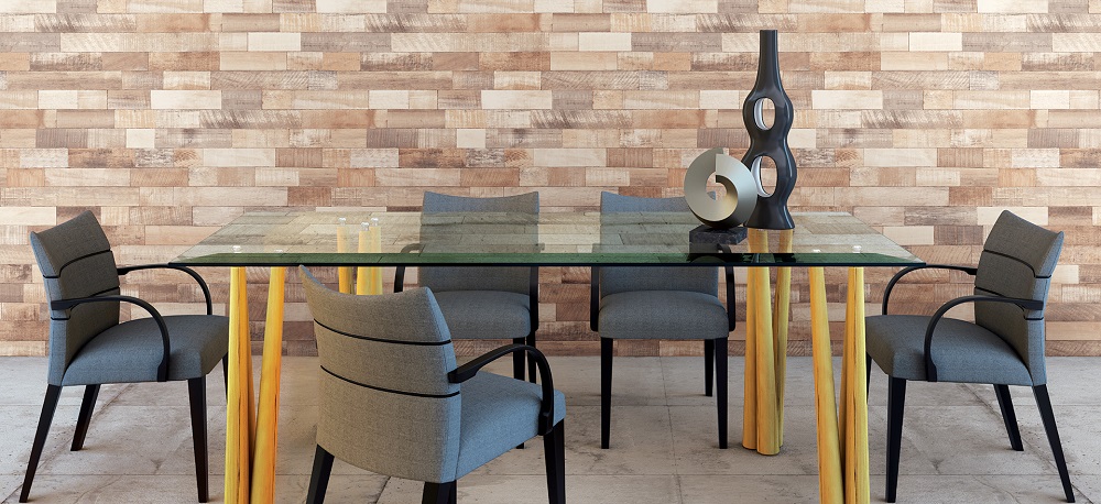 plakfolie country stijl hout