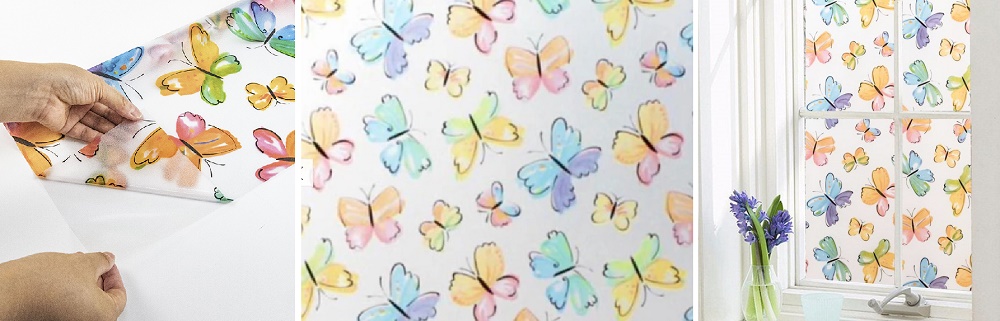 raamfolie vlinders