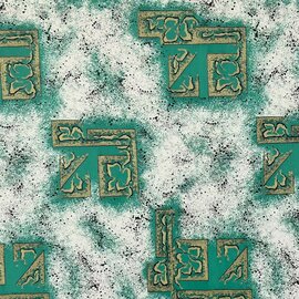 Plakfolie vintage groen 45x200cm