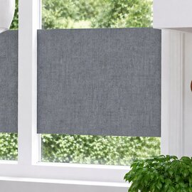 Textiel raamfolie antraciet (45x150 cm)