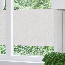 Textiel raamfolie naturel (45x150 cm)