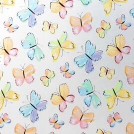 Statisch raamfolie anti-inkijk vlinders (45x250cm)