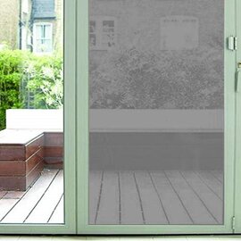 Aslan raamfolie transparant donkergrijs RAL 7022 (125cm)