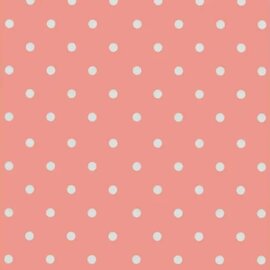 Plakfolie vintage stippen roze (200x45 cm)