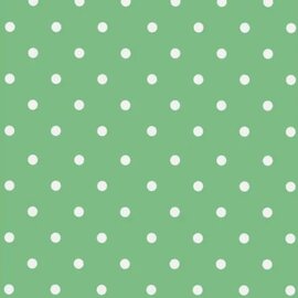 Plakfolie vintage stippen groen (200x45 cm)