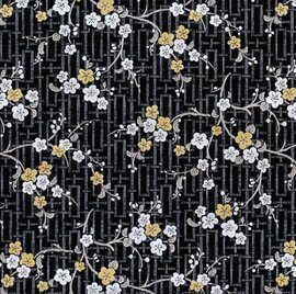 Plakfolie Oosterse bloesem (200X45cm)