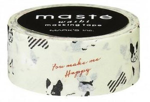 Masking tape Masté Franse bulldog