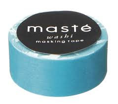 Masking tape Masté turquoise