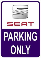 Sticker parking only Seat