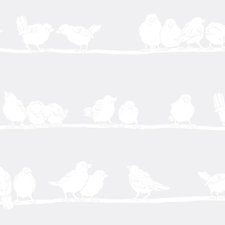 Statisch raamfolie vogels (45cm)