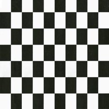 Plakfolie dambord zwart/wit (45cm)