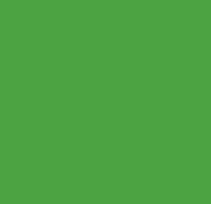 Plakfolie groen mat RAL 6018 (45cm)