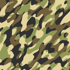 Plakfolie camouflage legergroen (45cm)
