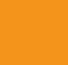 Plakfolie oranje mat RAL 2000 (45cm)