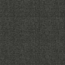 Statisch raamfolie linnenlook zwart (46cm)