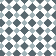Plakfolie double square grey (45cm)