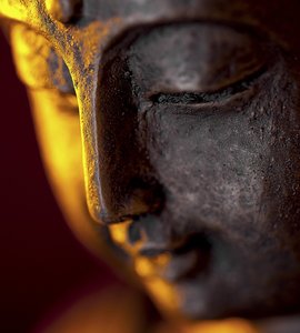 Tegelsticker boeddha sfeer 15x15cm