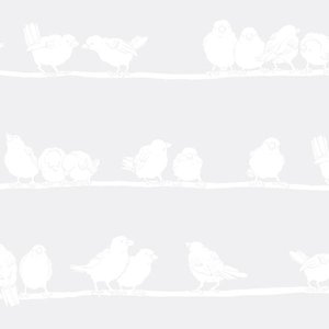 Knikken Elektronisch Een evenement Statisch raamfolie vogels (45cm) - Plakfolie webshop